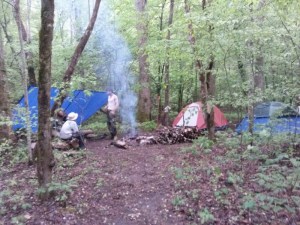 Campsite at Gap