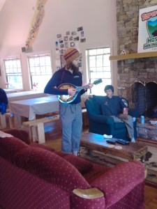 Having fun at the Hostel with Renaissance