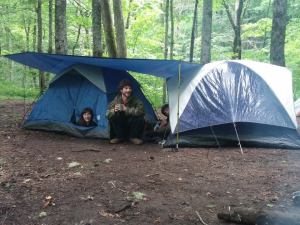 Camp At Deep Gap